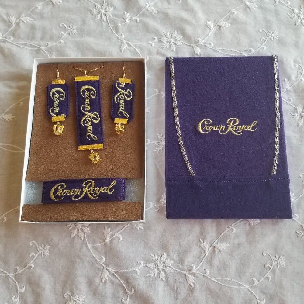 Crown Royal Jewelry Set